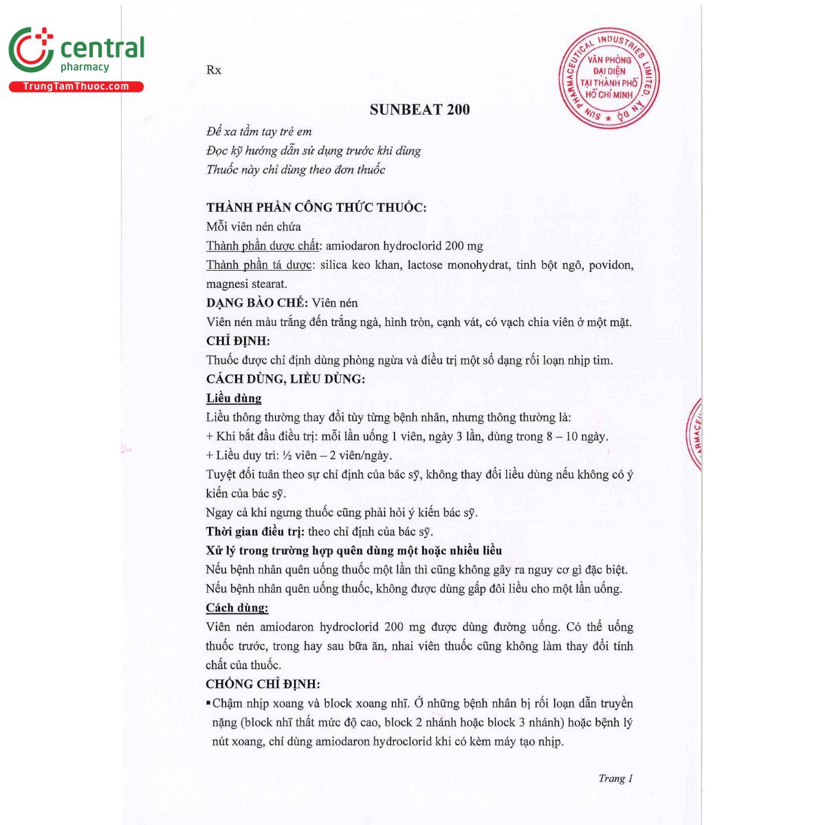 sunbeat 200 3 C1611