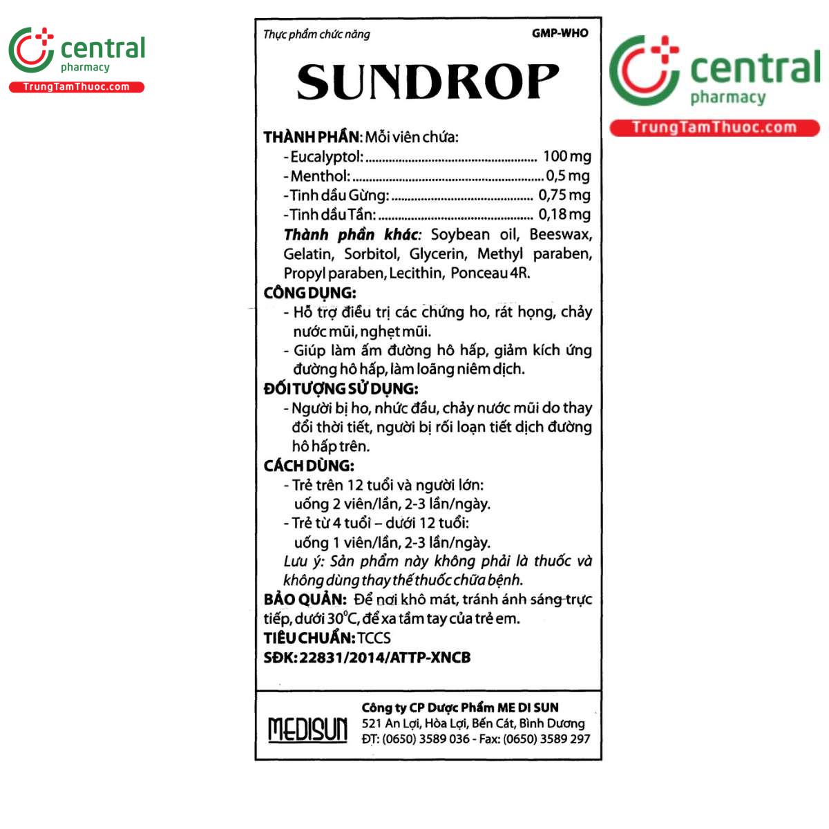 sundrop 6 P6777