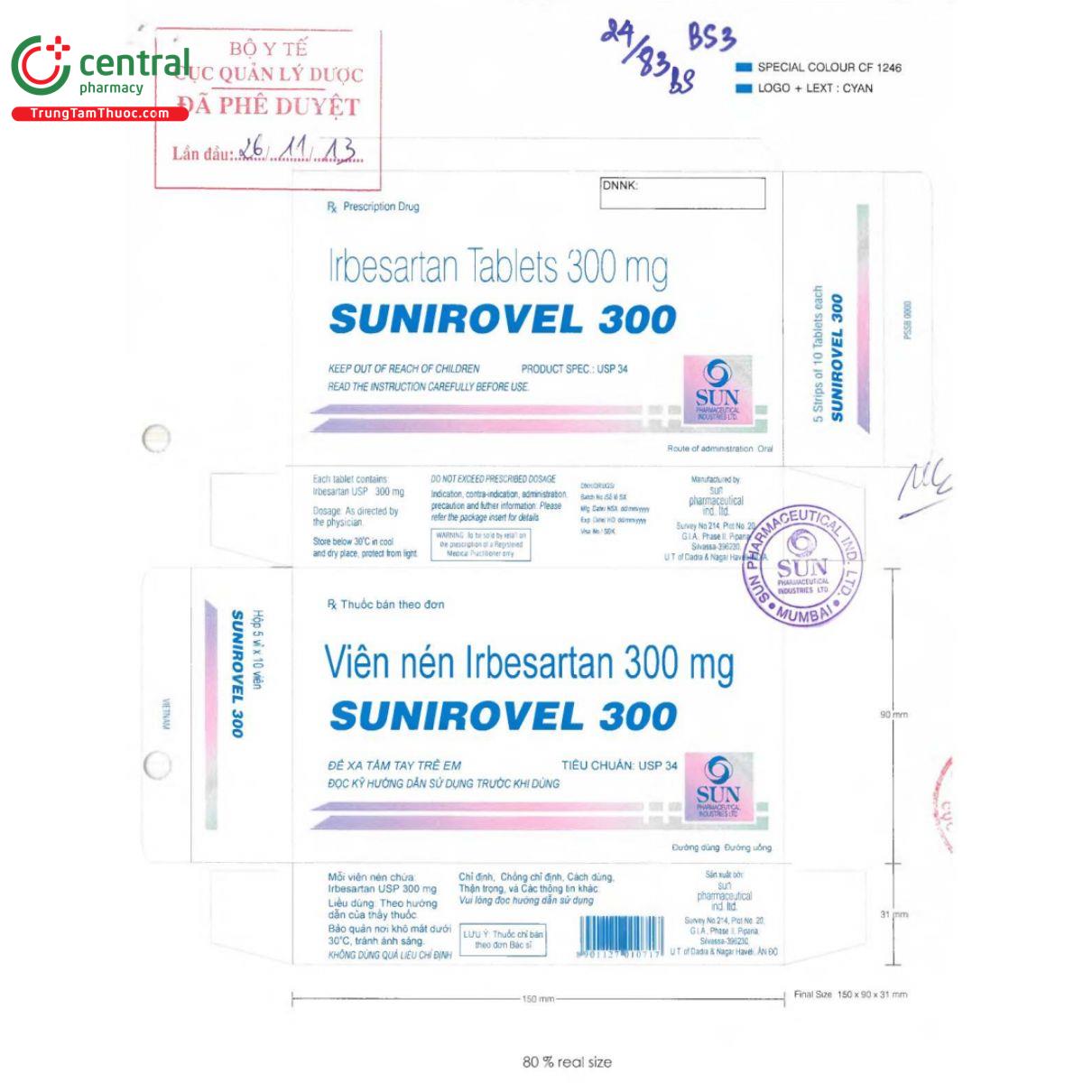 sunirovel 300 3 D1287 sunirovel 300 3 D1287