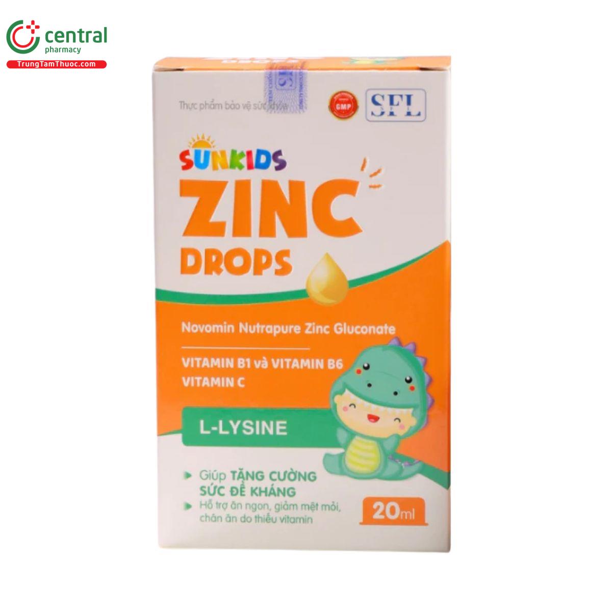 sunkids zinc drops 3 K4271