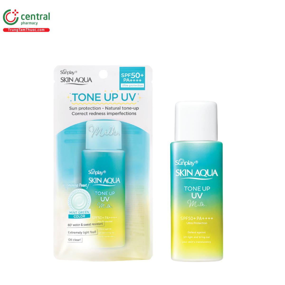 sunplay skin aqua tone up uv milk mint green 1 D1831 sunplay skin aqua tone up uv milk mint green 1 D1831