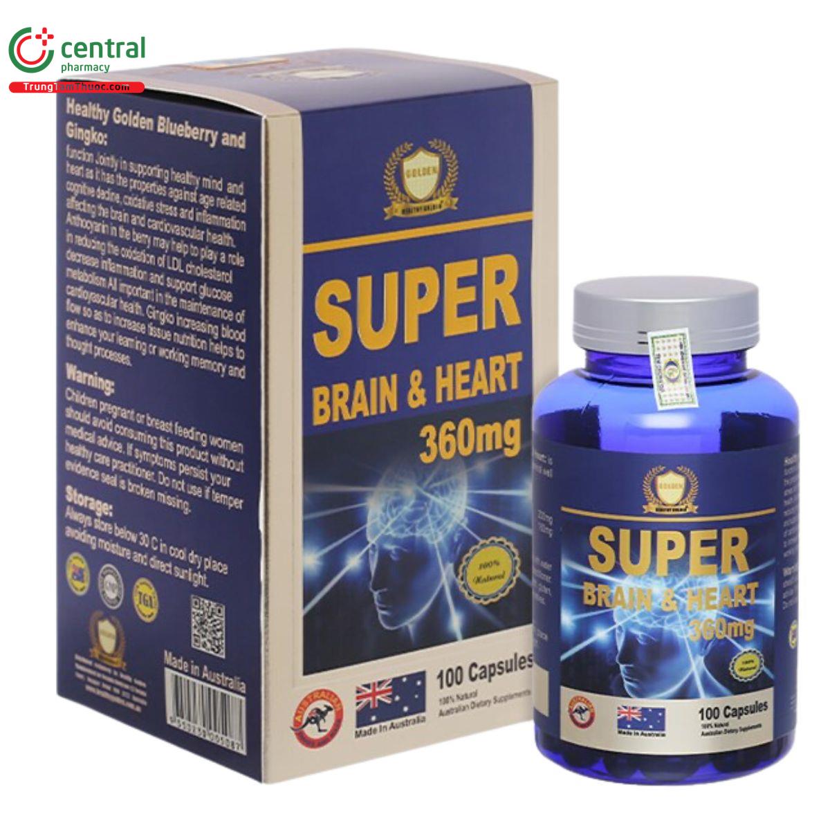 super brain heart 360mg 14 Q6305