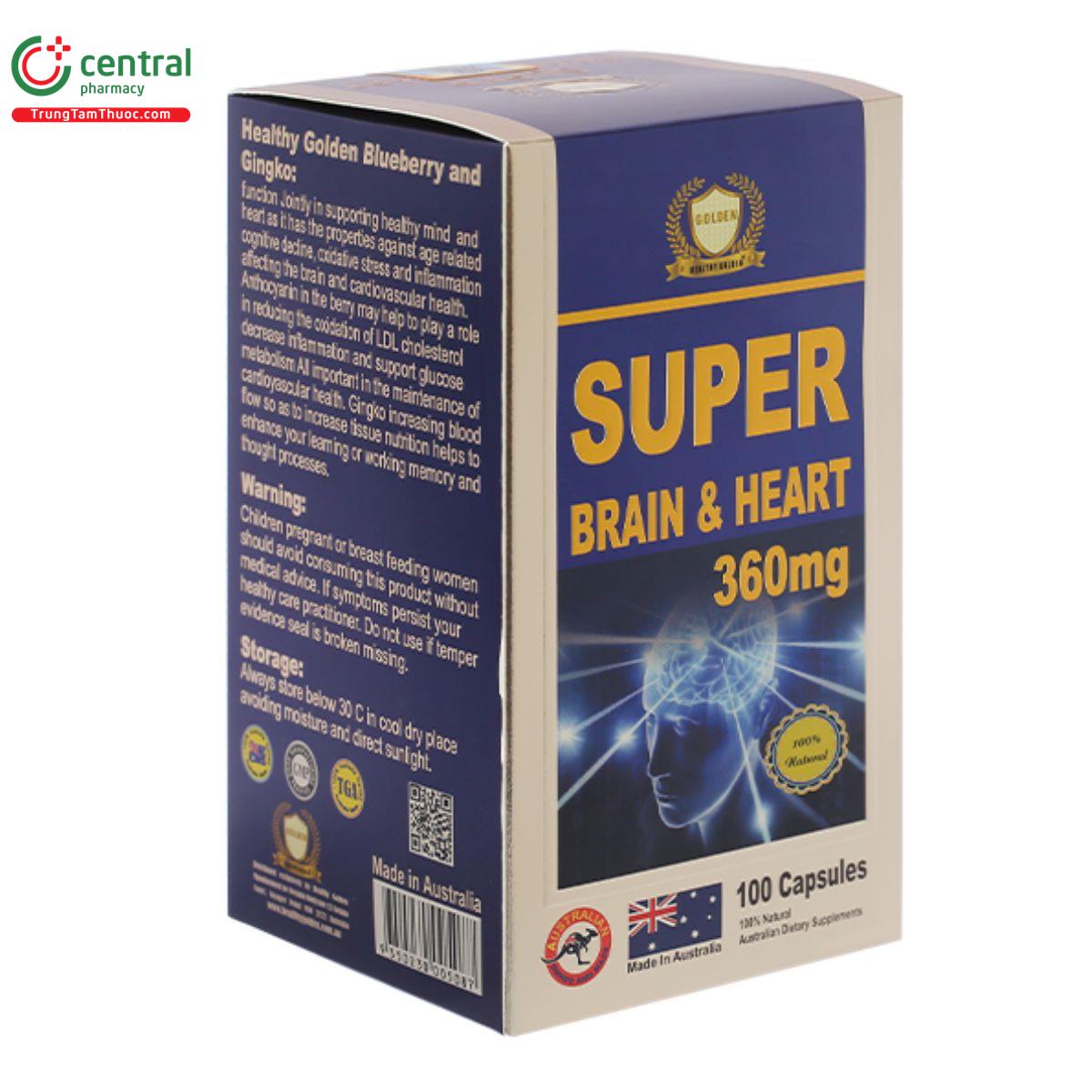 super brain heart 360mg 8 L4631