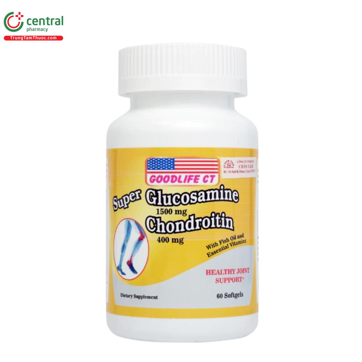 super glucosamine 1500mg chondroitin 400mg goodlife ct 2 D1016 super glucosamine 1500mg chondroitin 400mg goodlife ct 2 D1016