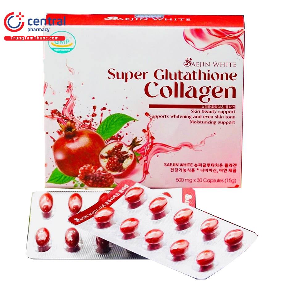 Viên Uống Super Glutathione Collagen - Bí Quyết Trắng Da, Chống Lão Hóa Toàn Diện