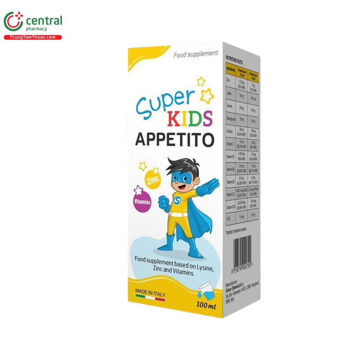 super kids appetito 3 E1558