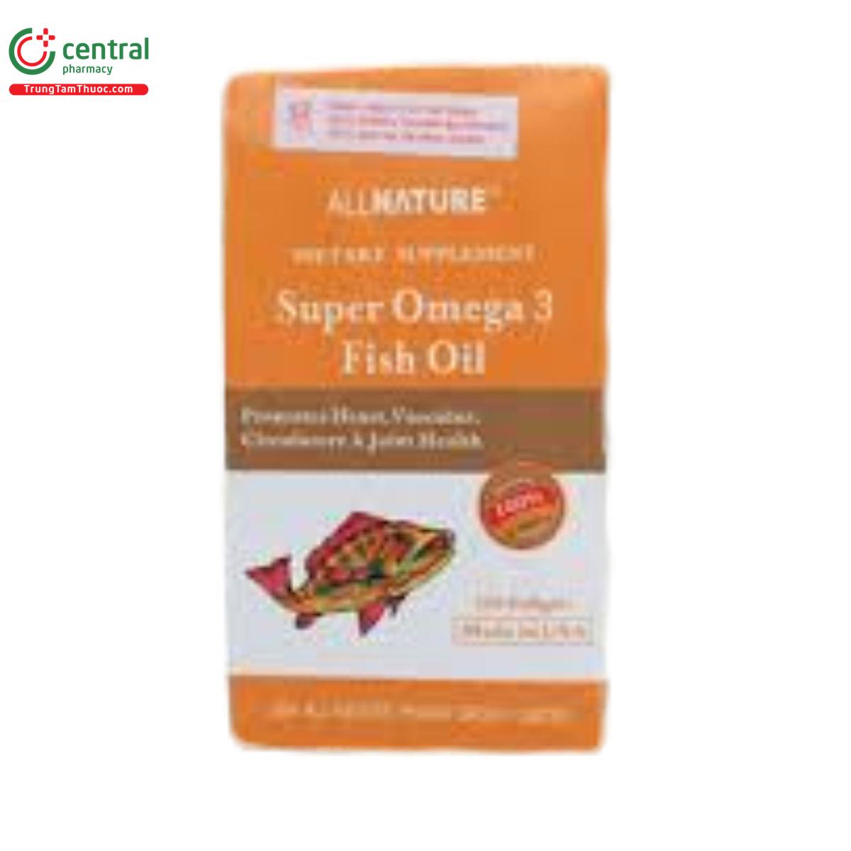 super omega 3 fish oil allnature Q6435