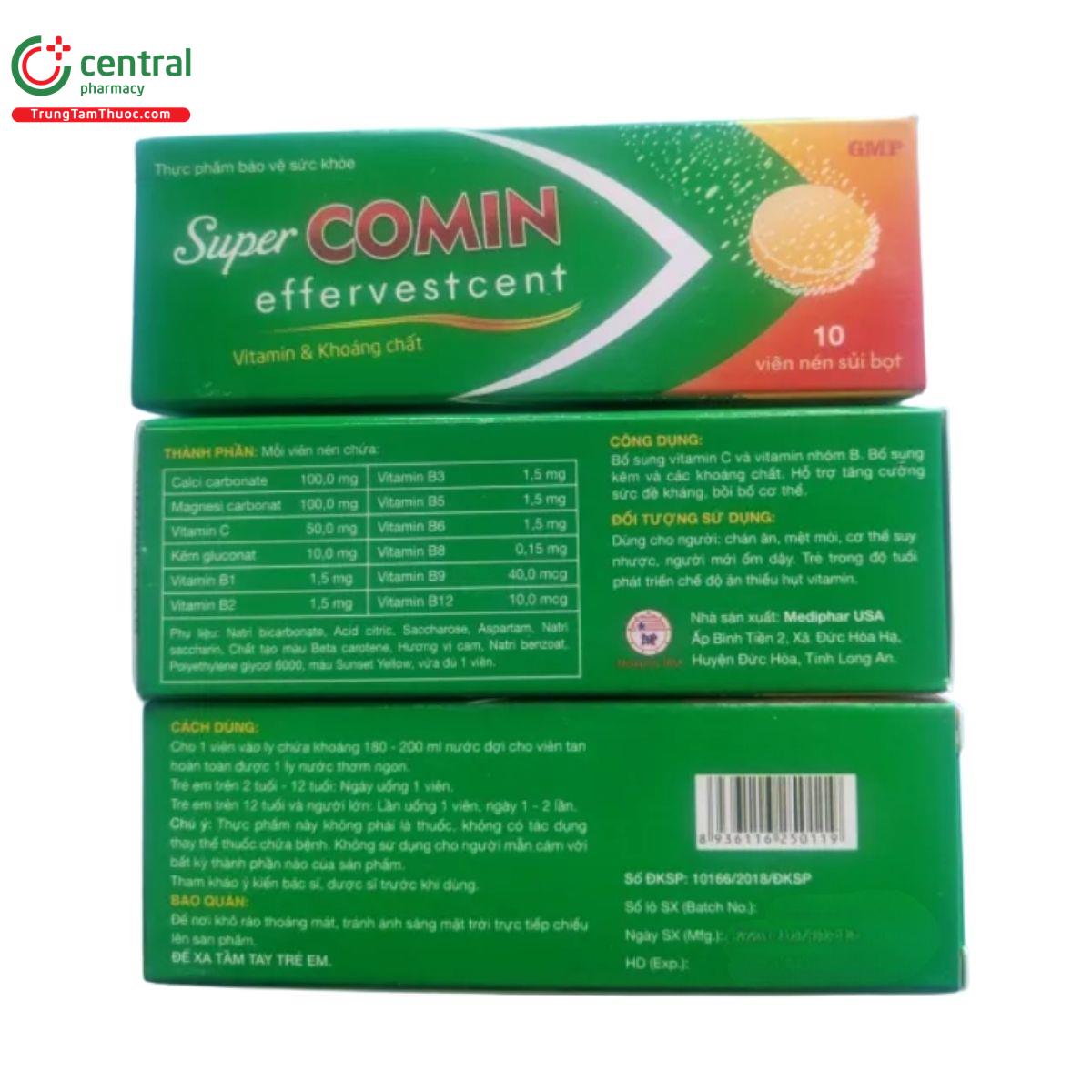 supercomin effervescent 4 D1048