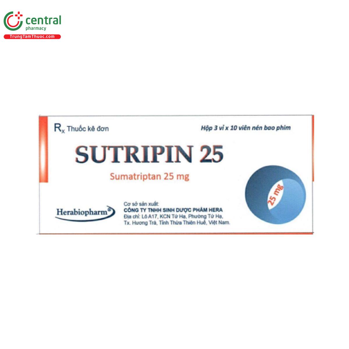 sutripin 25mg 2 C1855