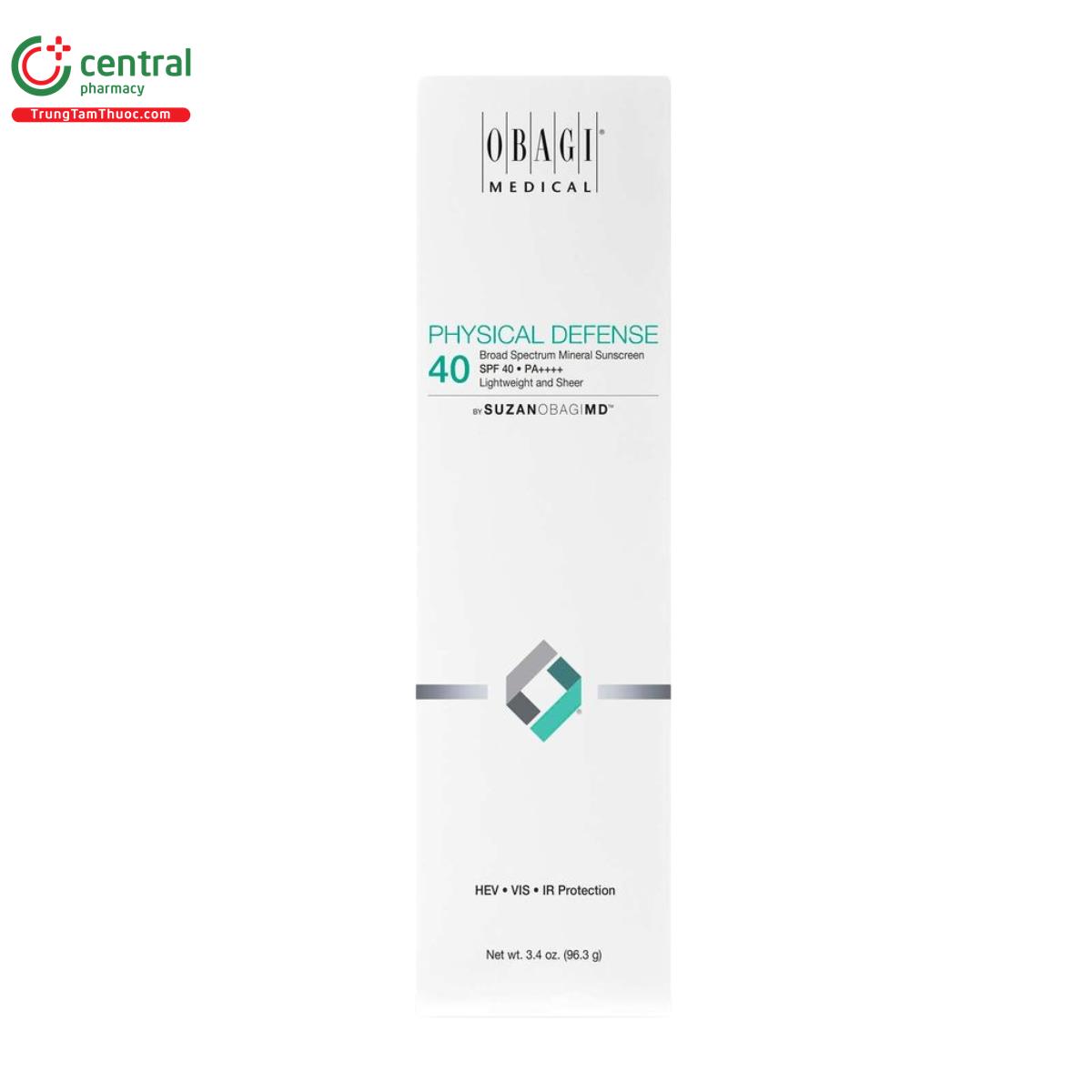 suzanobagimd physical defense broad spectrum spf 40 4 M5624
