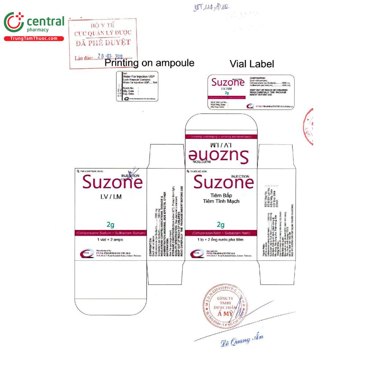 suzone injection 3 H3642 suzone injection 3 H3642