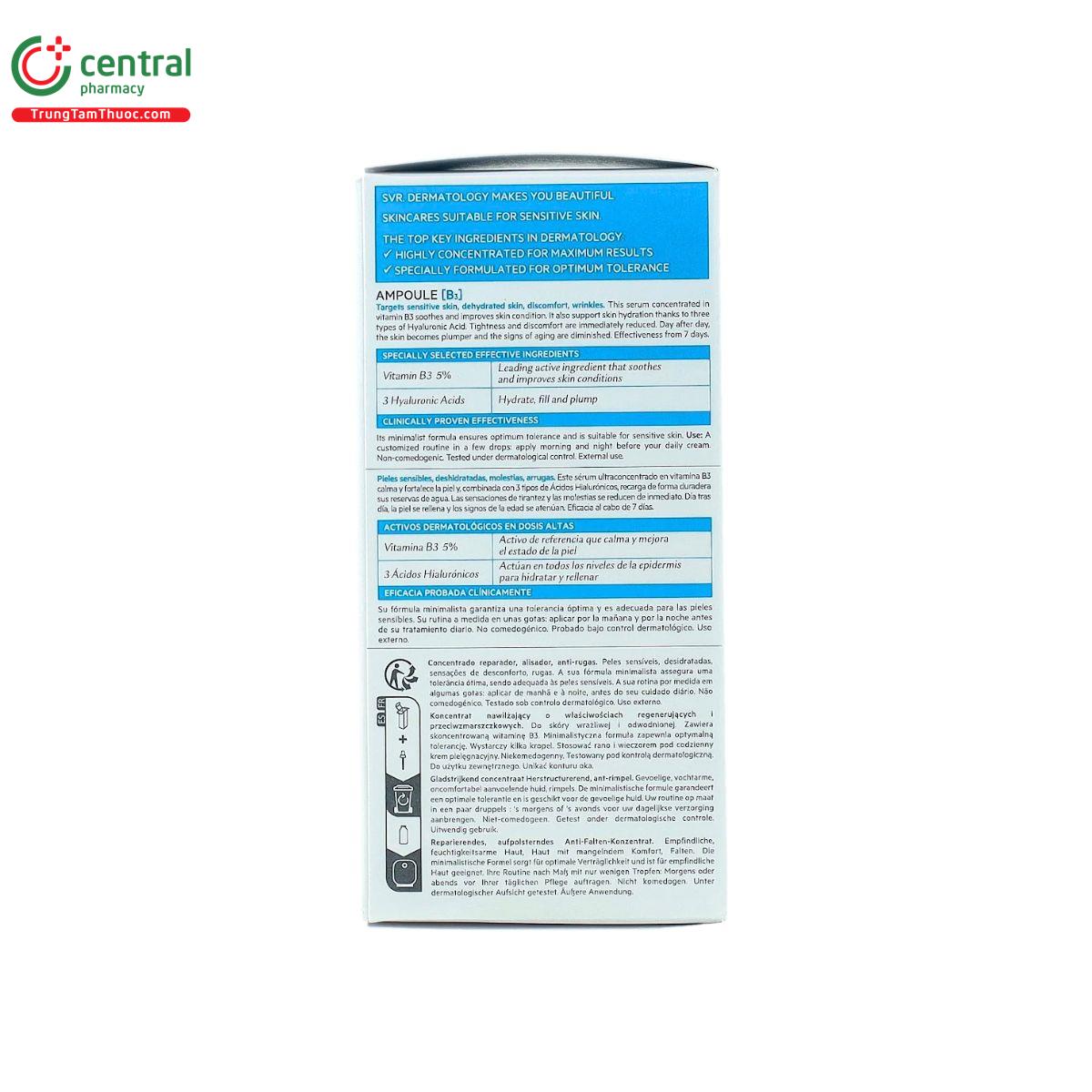 svr b3 ampoule hydra 4 H3217 svr b3 ampoule hydra 4 H3217