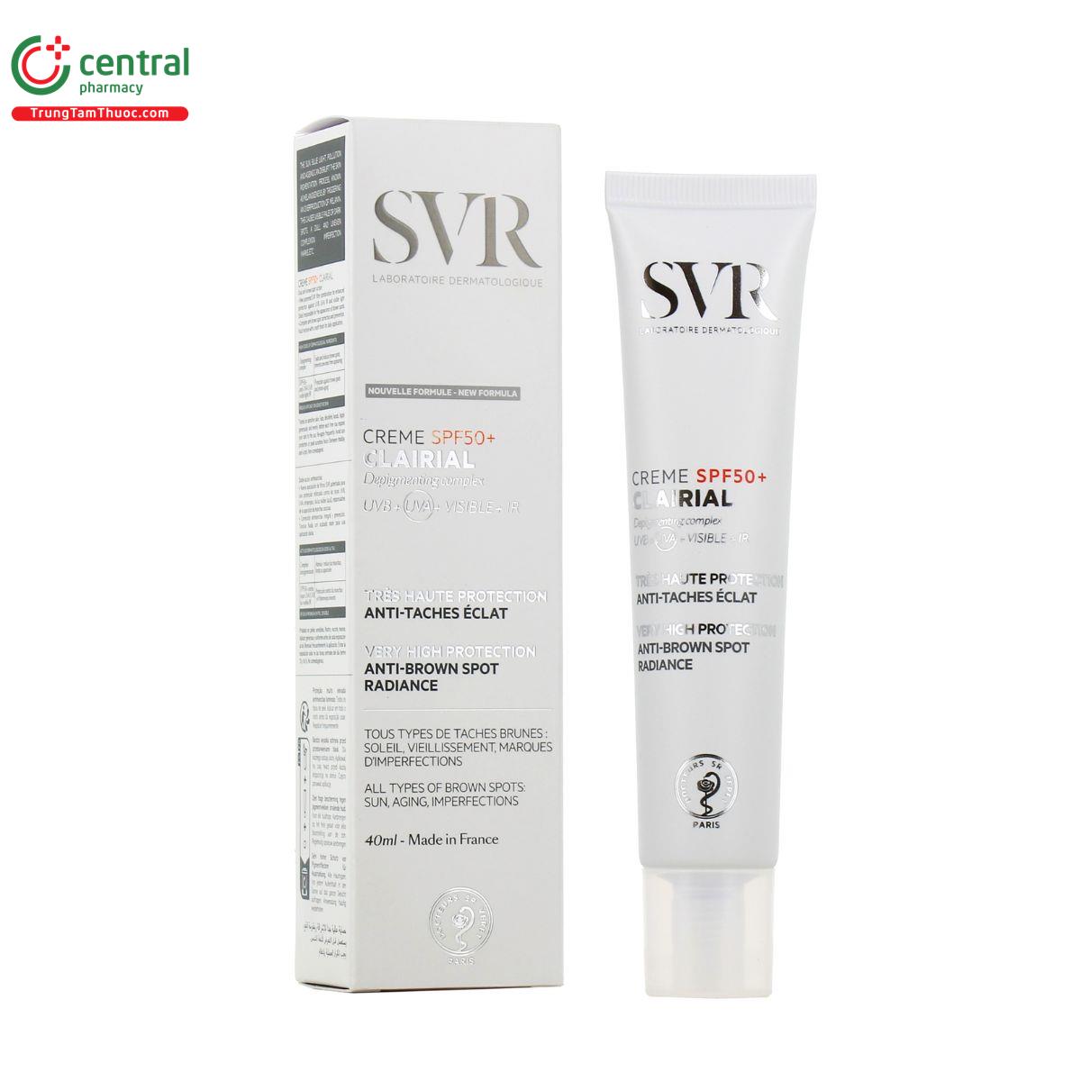 svr clairial creme spf50 1 M5354 svr clairial creme spf50 1 M5354