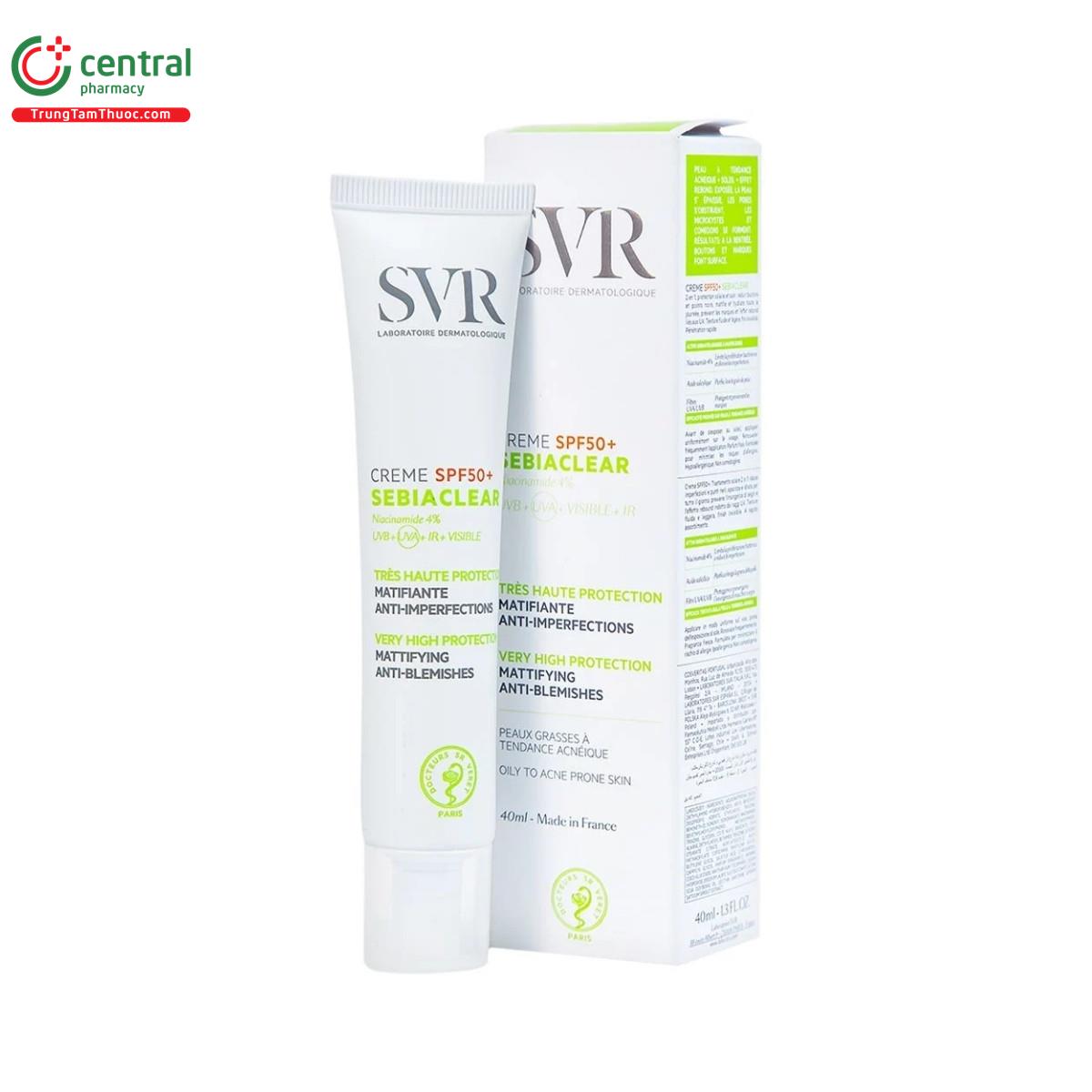 svr sebiaclear creme spf50 3 V8510 svr sebiaclear creme spf50 3 V8510
