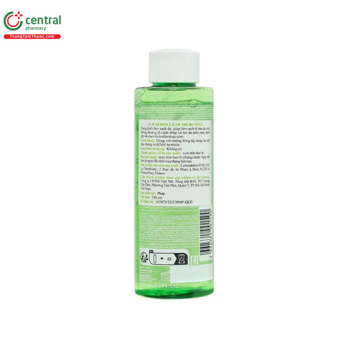 svr sebiaclear micro peel 4 O5162 svr sebiaclear micro peel 4 O5162