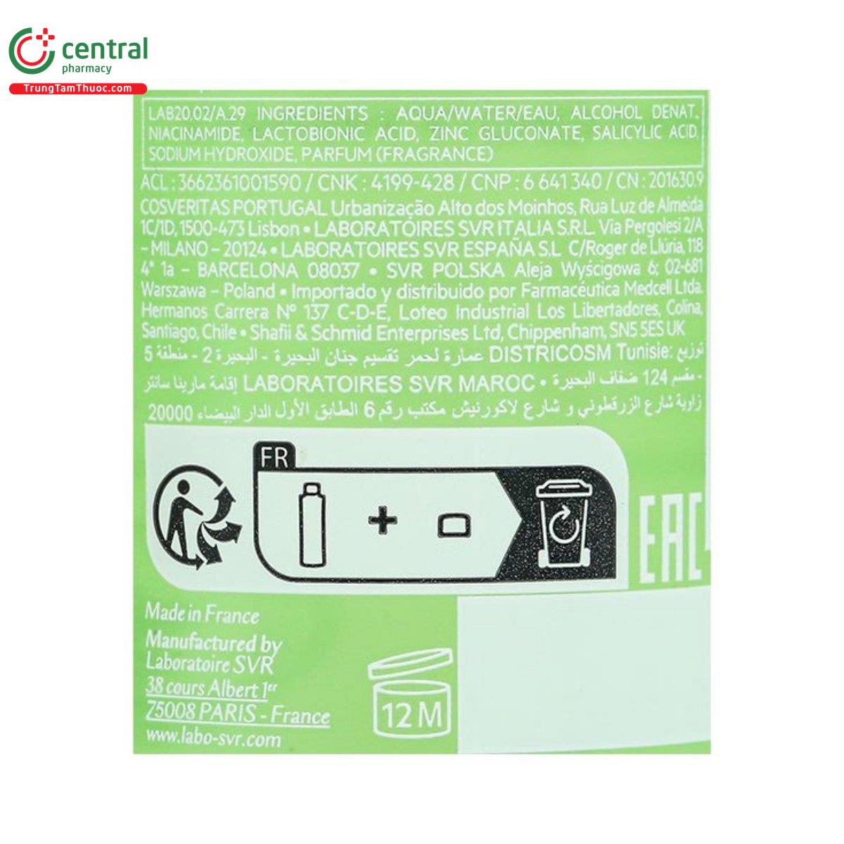 svr sebiaclear micro peel 8 J3508 svr sebiaclear micro peel 8 J3508