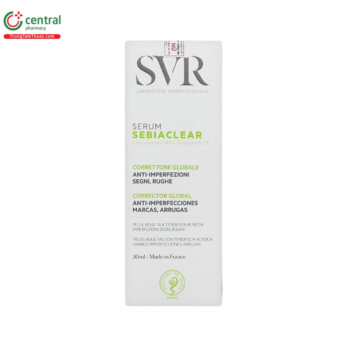svr sebiaclear serum 4 U8031 svr sebiaclear serum 4 U8031