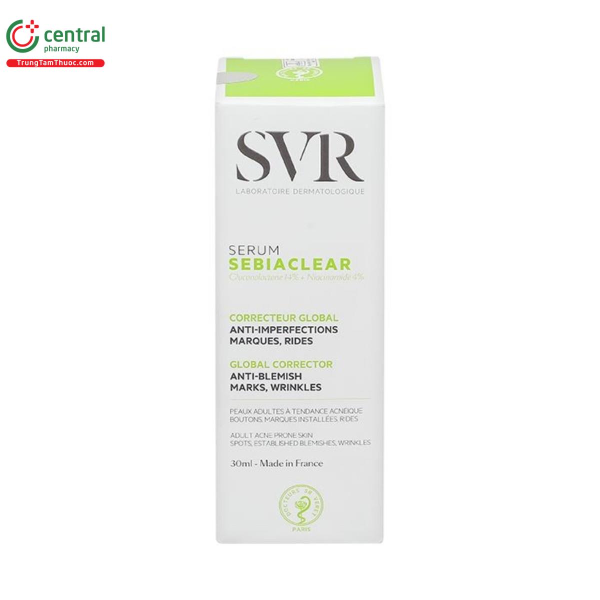 svr sebiaclear serum 5 B0120 svr sebiaclear serum 5 B0120