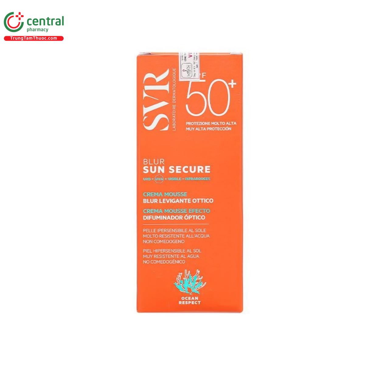 svr sun secure blur spf50 3 G2160