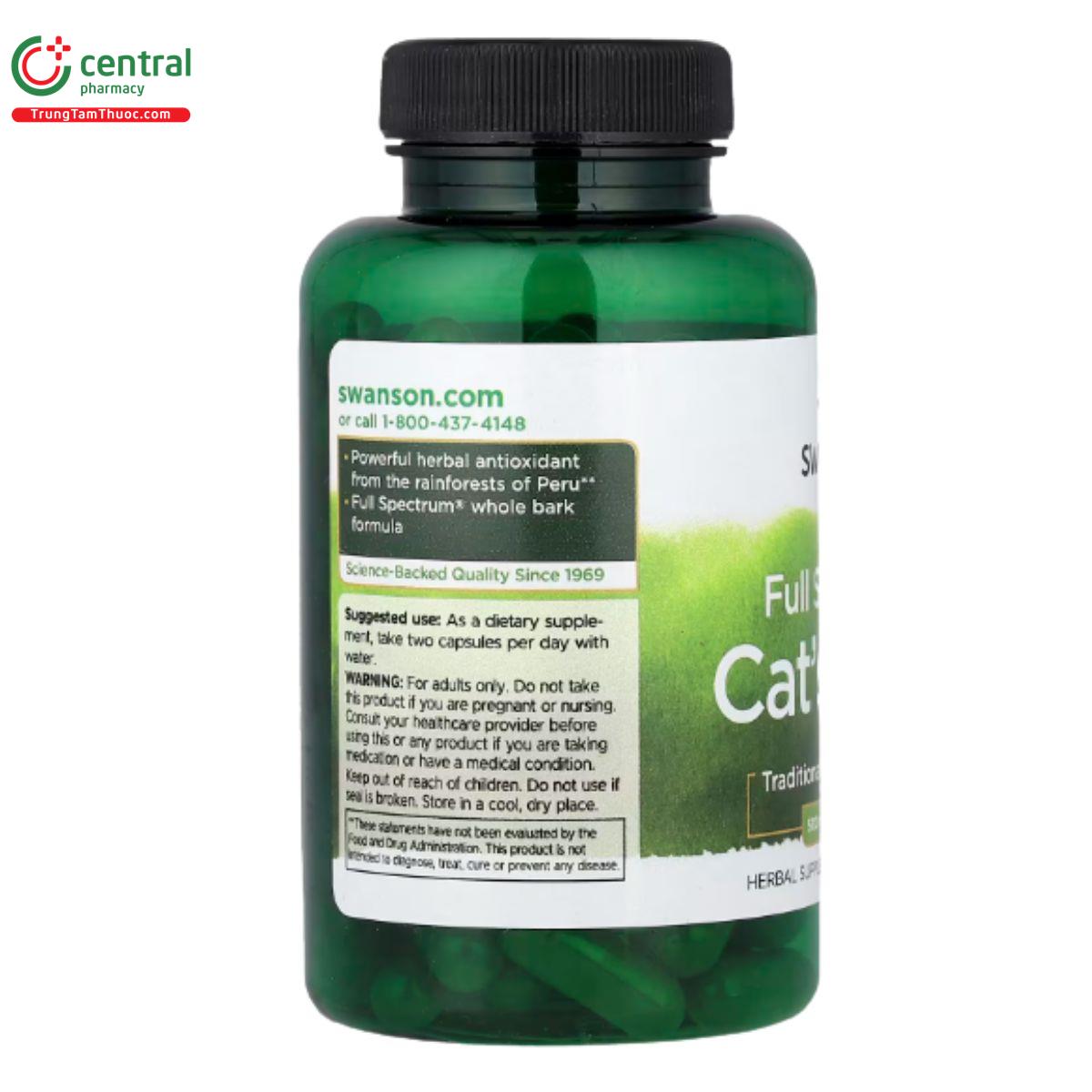 swanson full spectrum cat s claw 5 E1071