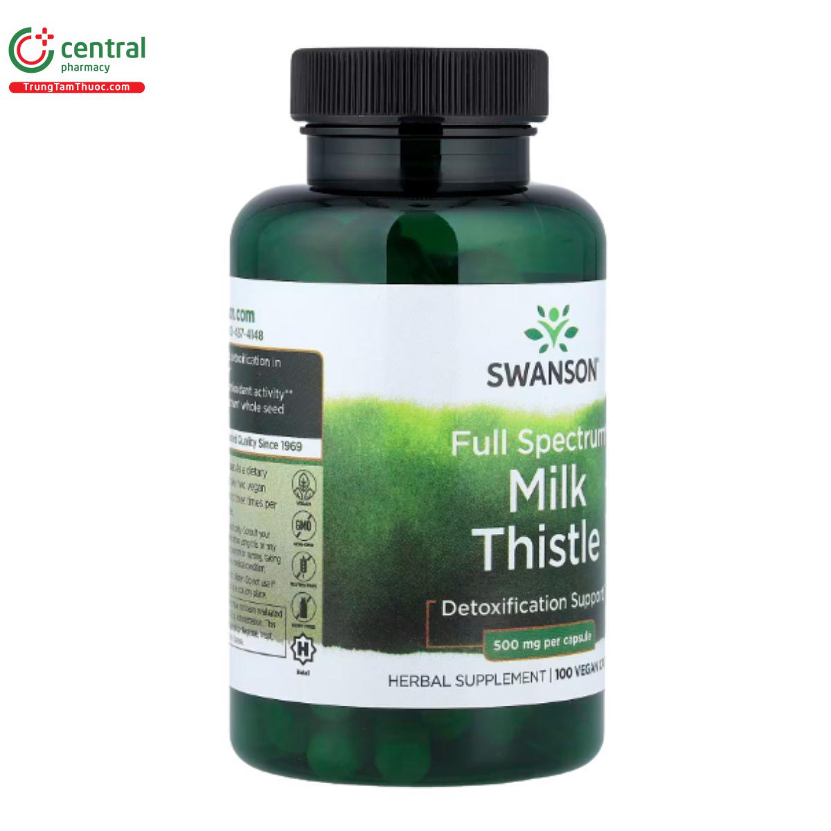 swanson full spectrum milk thistle 1g 3 S7216