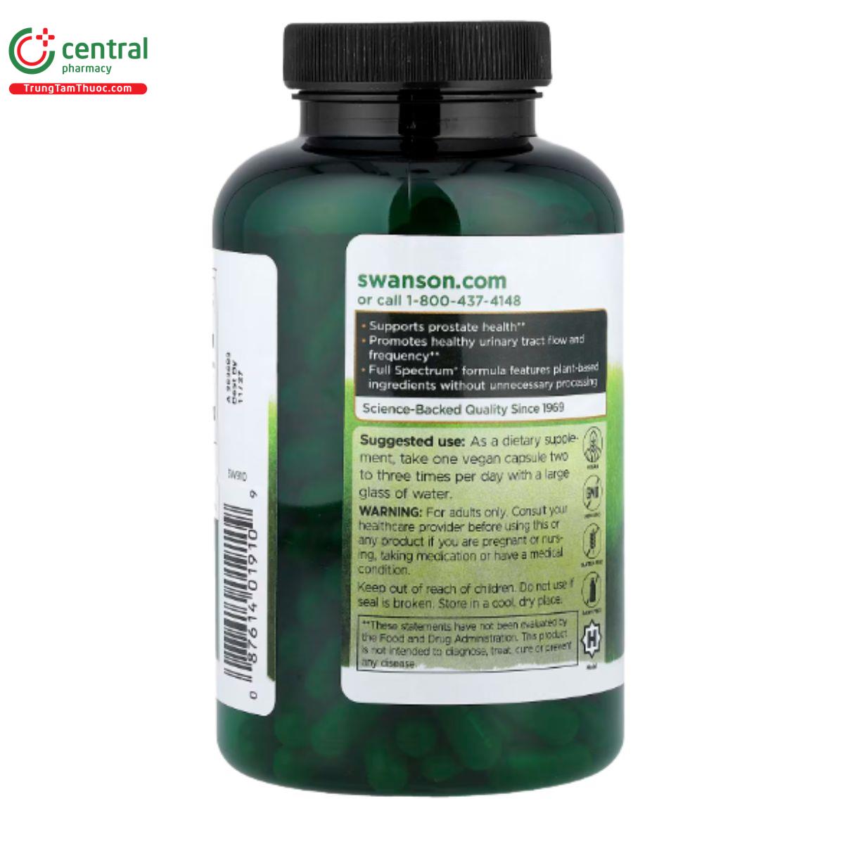 swanson full spectrum saw palmetto 540mg 3 T7308