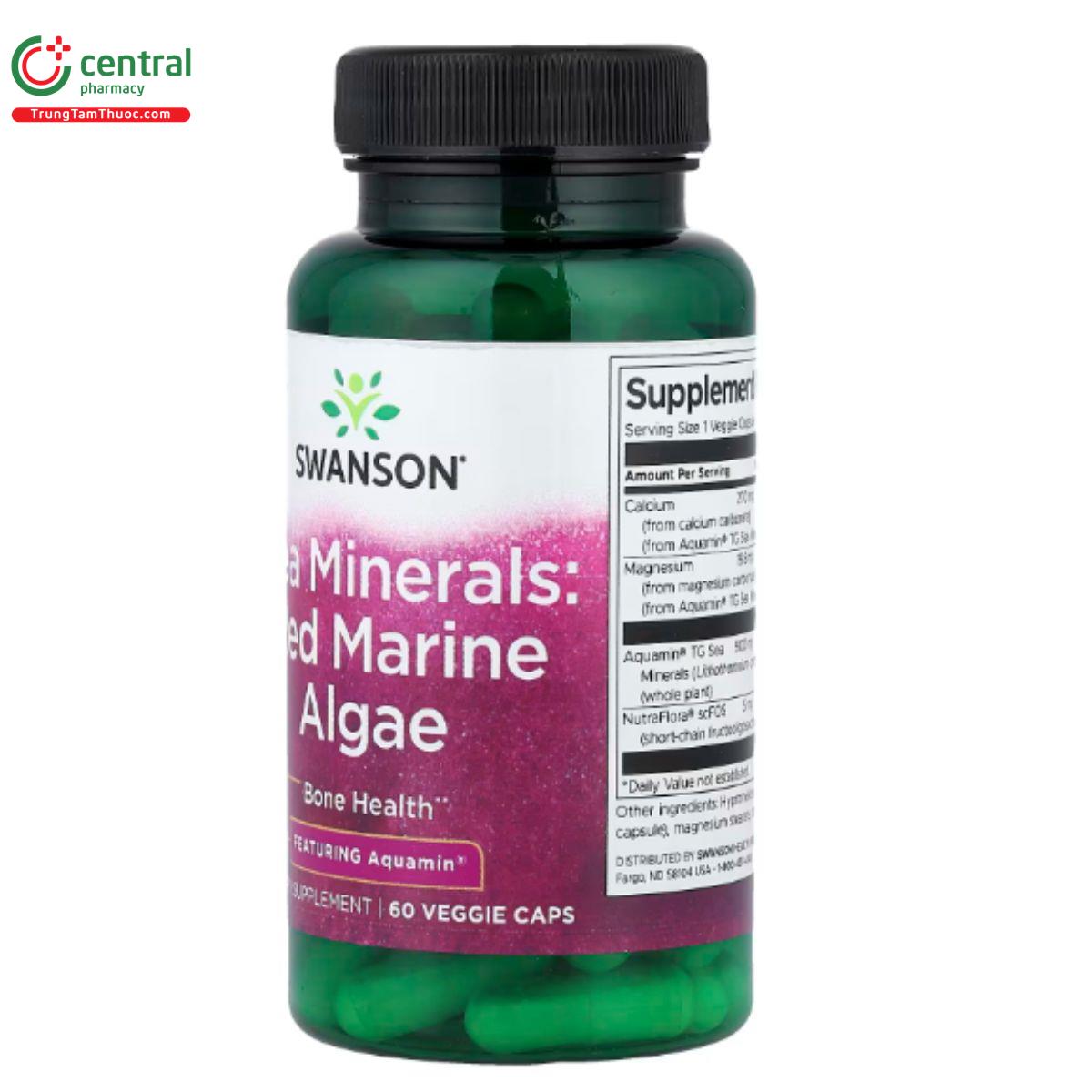 swanson sea minerals red mineral algae 5 G2858