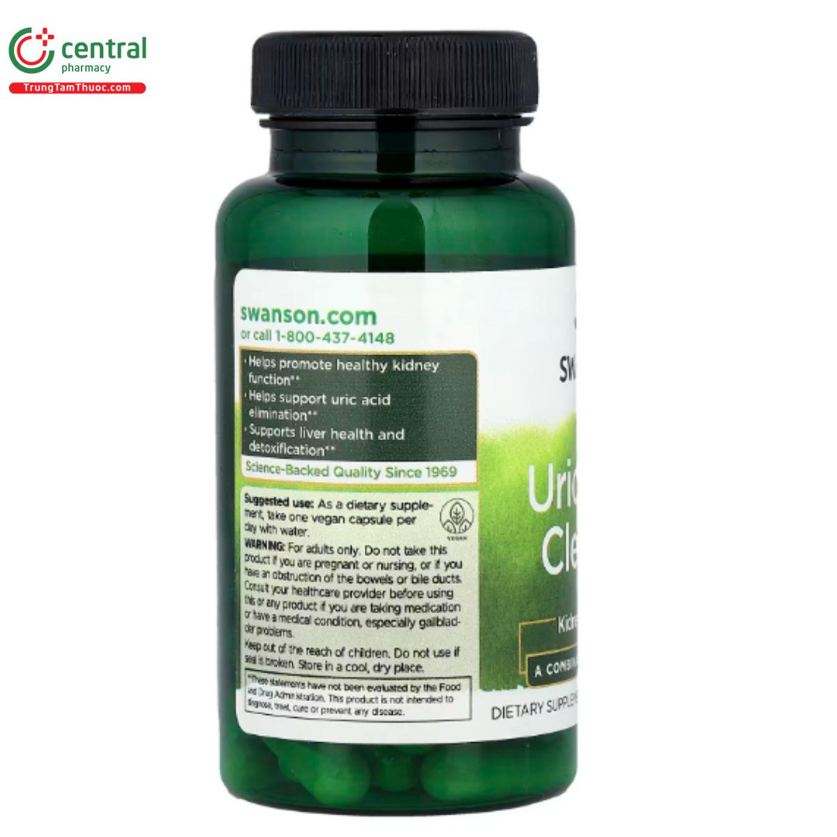 swanson uric acid cleanse 3 F2485