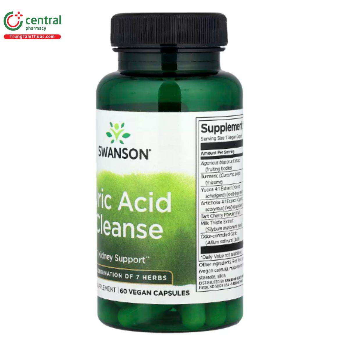 swanson uric acid cleanse 5 J3658