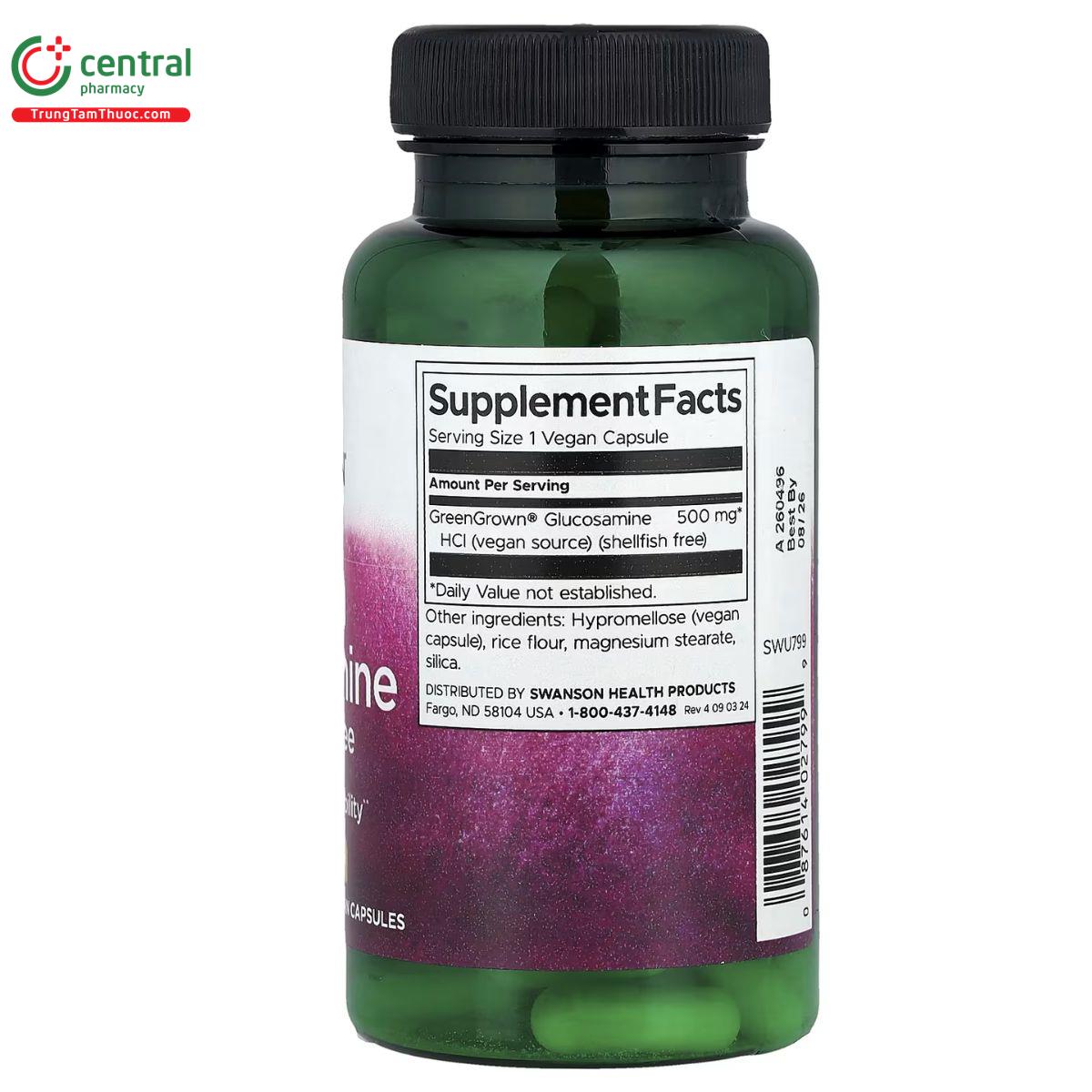 swanson vegan glucosamine shellfish free 1 V8076