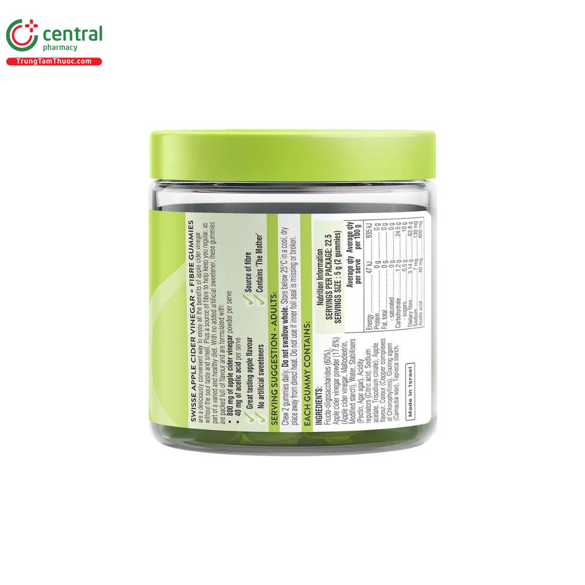 swisse apple cider vinegar fibre gummies 6 N5363 swisse apple cider vinegar fibre gummies 6 N5363