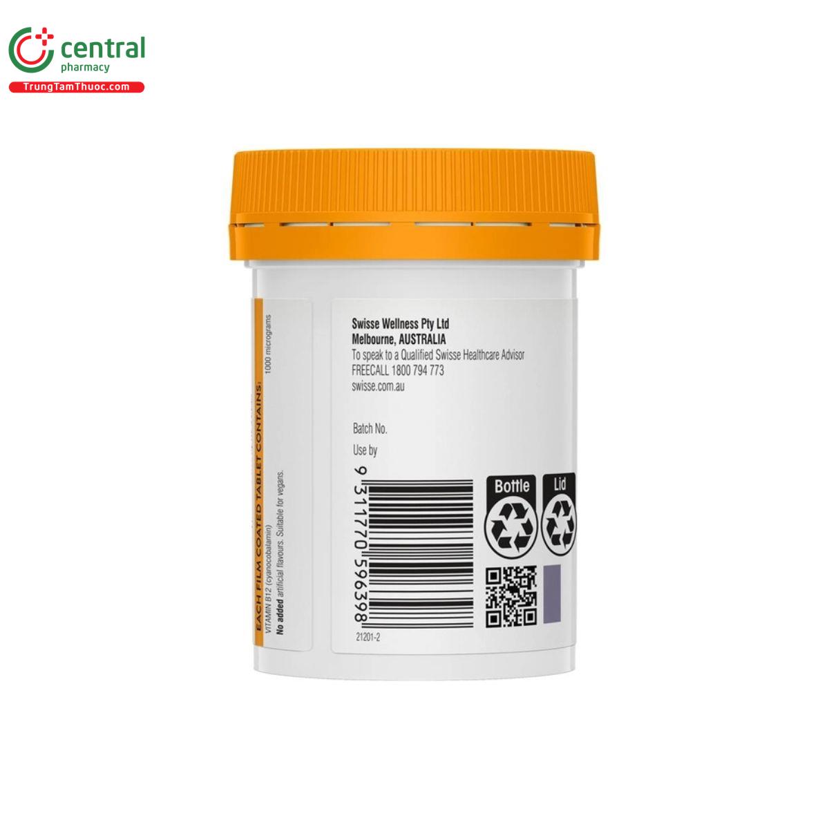 swisse high strength vitamin b12 5 T8265 swisse high strength vitamin b12 5 T8265
