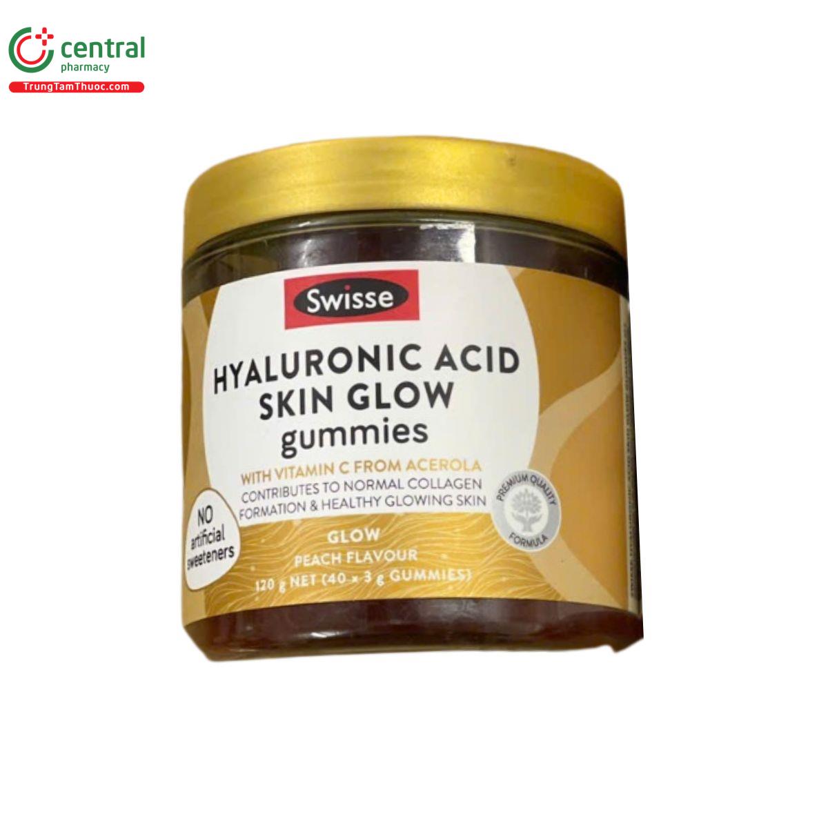 swisse hyaluronic acid skin glow gummies 2 V8112