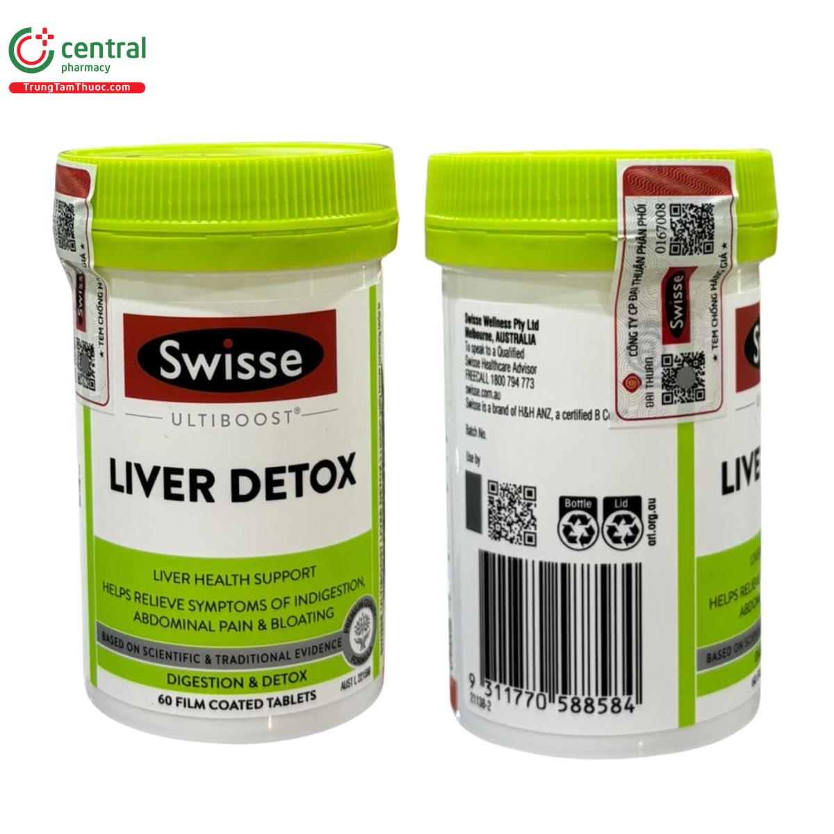 swisse liver detox 1 C0840
