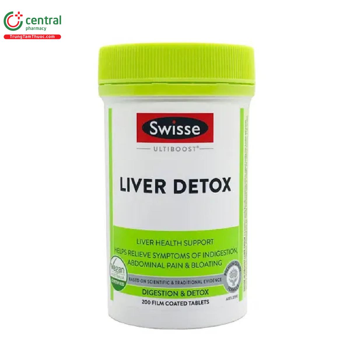 swisse liver detox 1 D1770