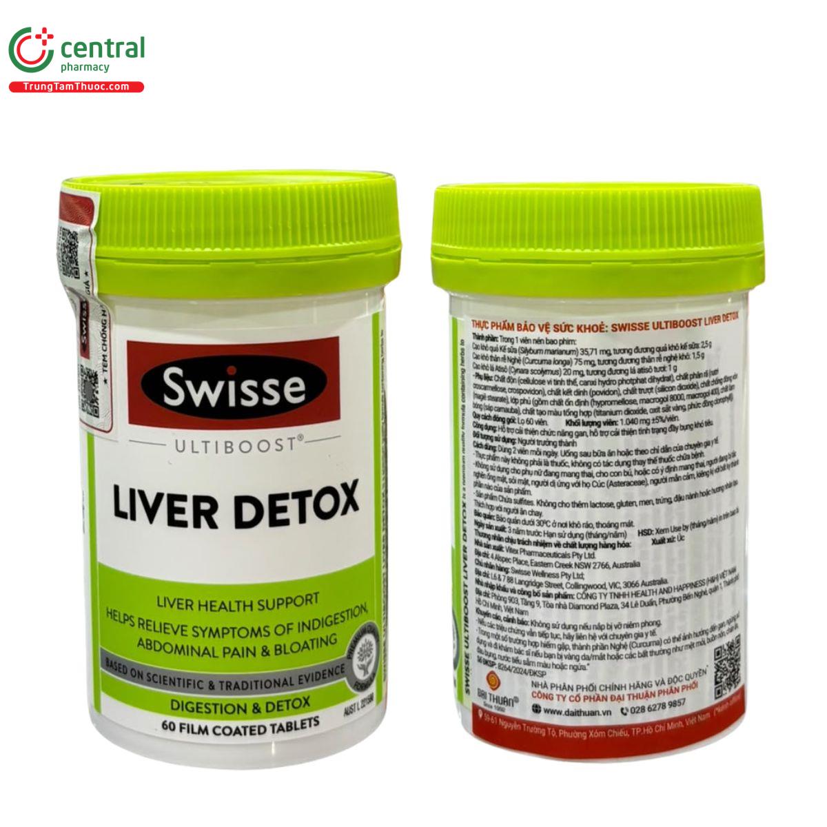 swisse liver detox 2 V8761