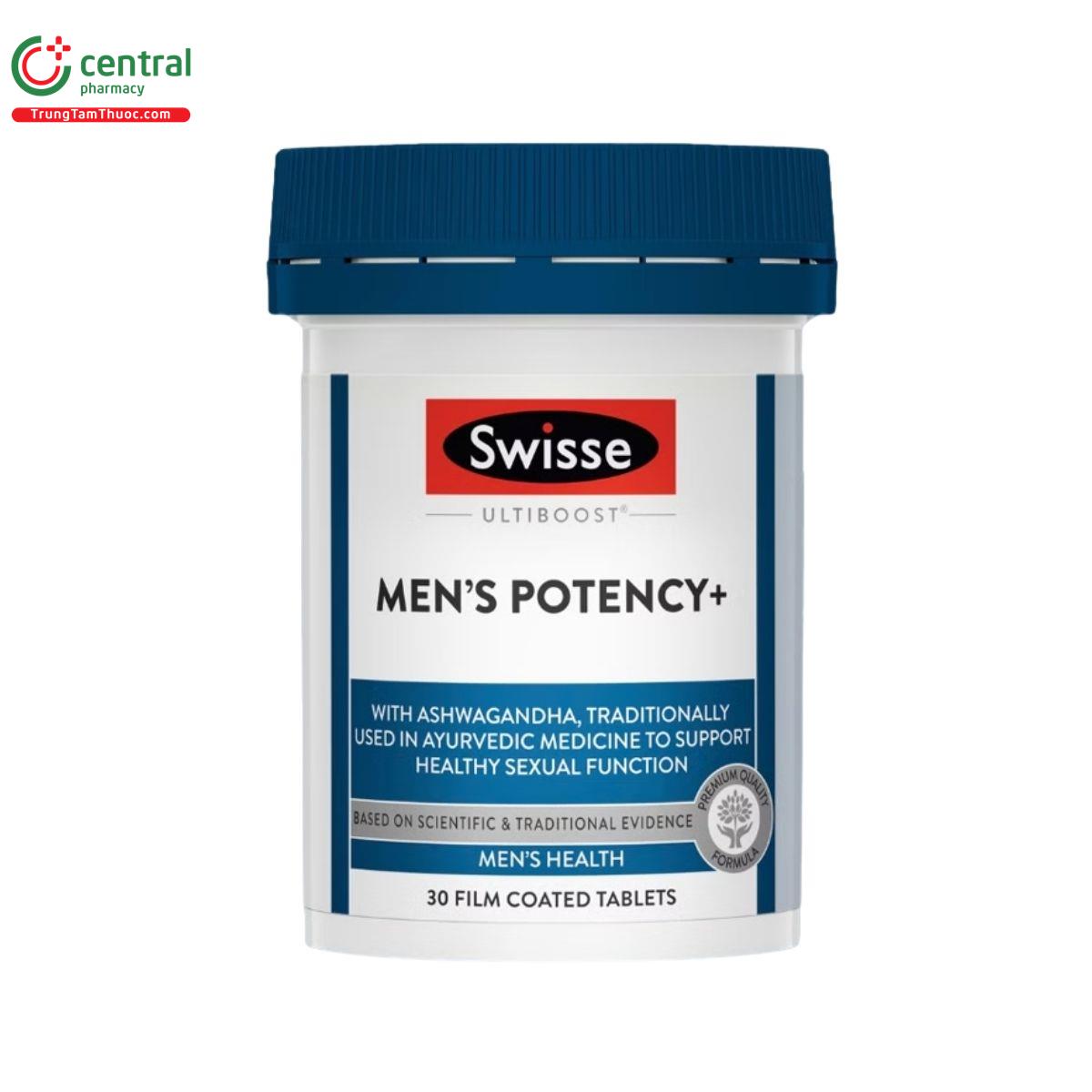 swisse ultiboost mens potency 1 N5148