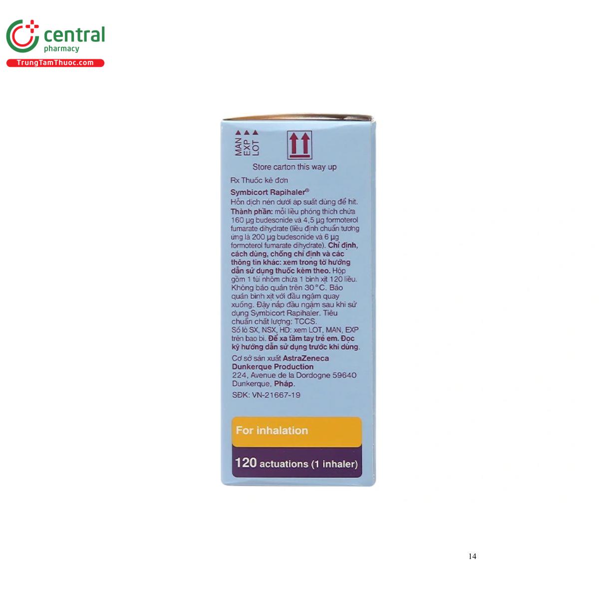 symbicort rapihaler 160 4 5 mcg 5 H3655