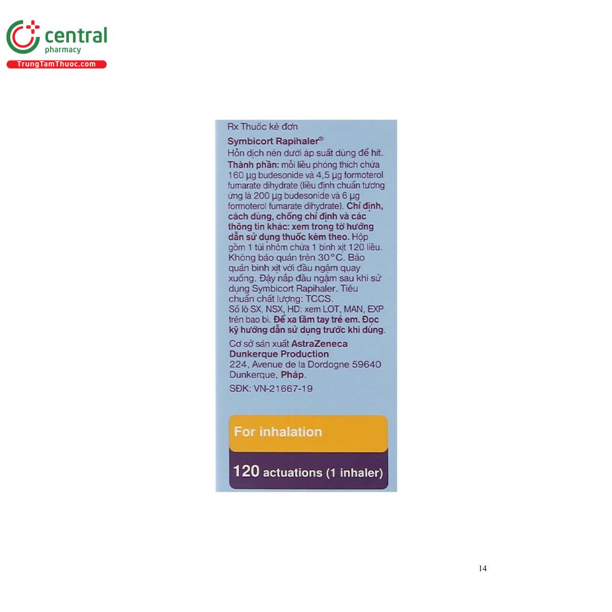 symbicort rapihaler 160 4 5 mcg 7 V8335