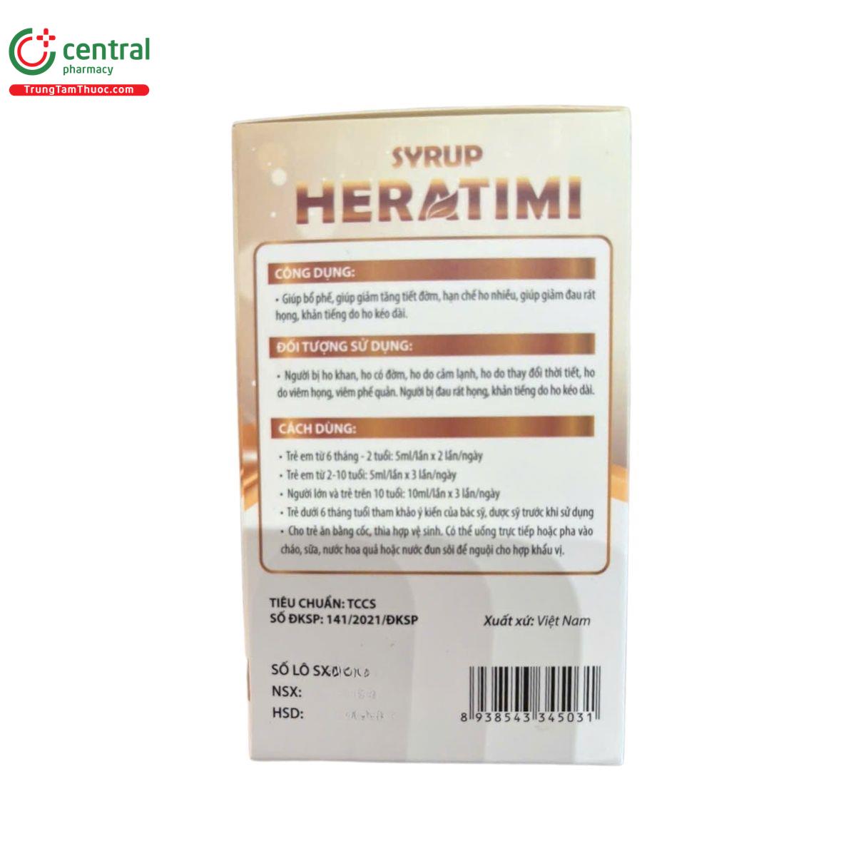 syrup heratimi 3 Q6155 syrup heratimi 3 Q6155