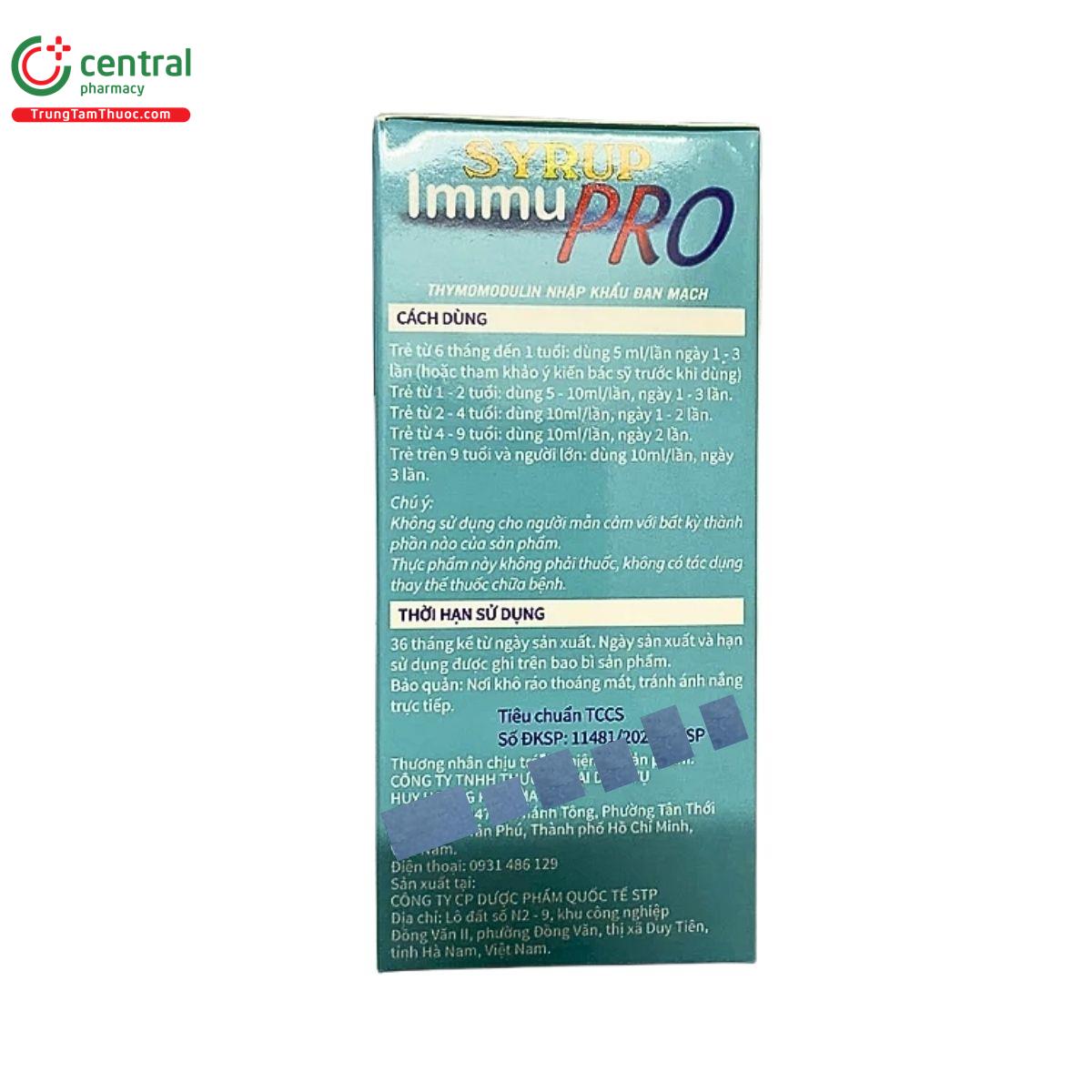 syrup immu pro 7 C1542 syrup immu pro 7 C1542