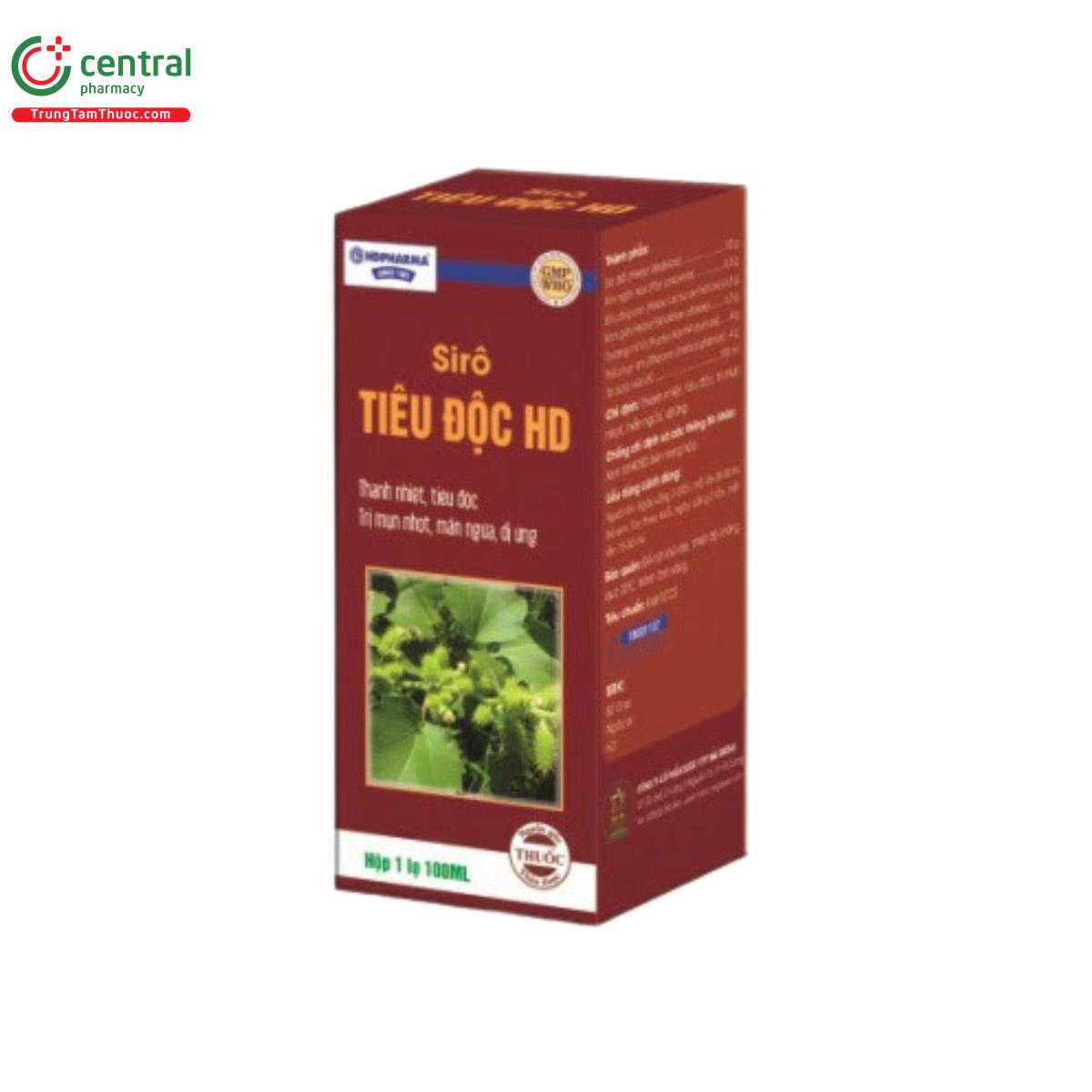 Syrup Tiêu Độc HD