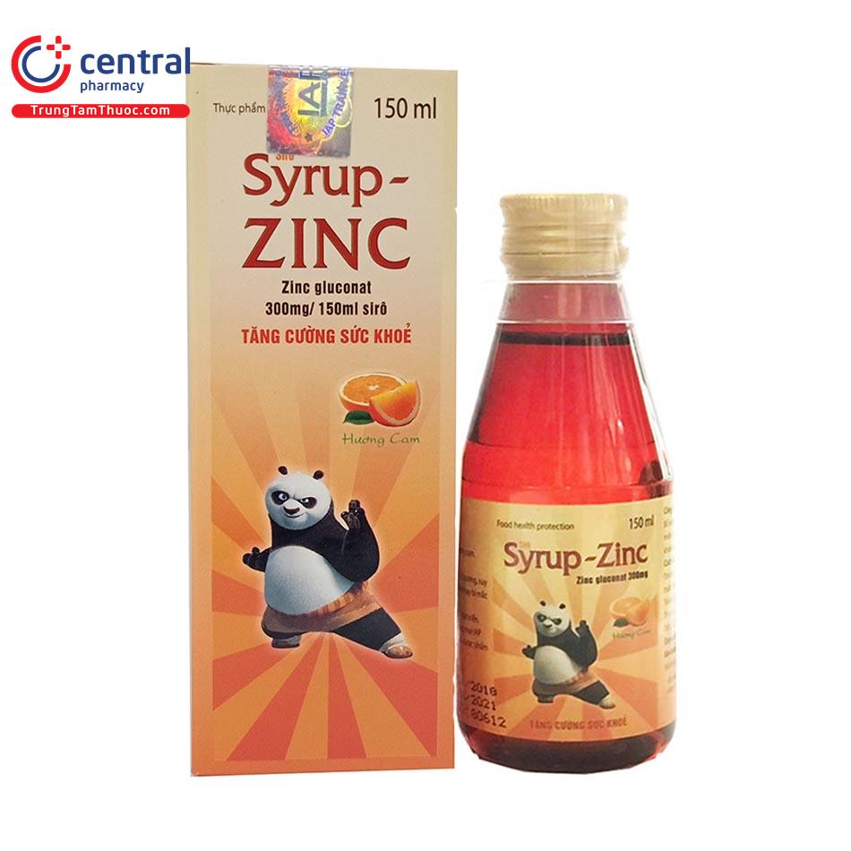 Thuốc Syrup ZinC bổ sung kẽm cách dùng, lưu ý khi sử dụng, giá bán