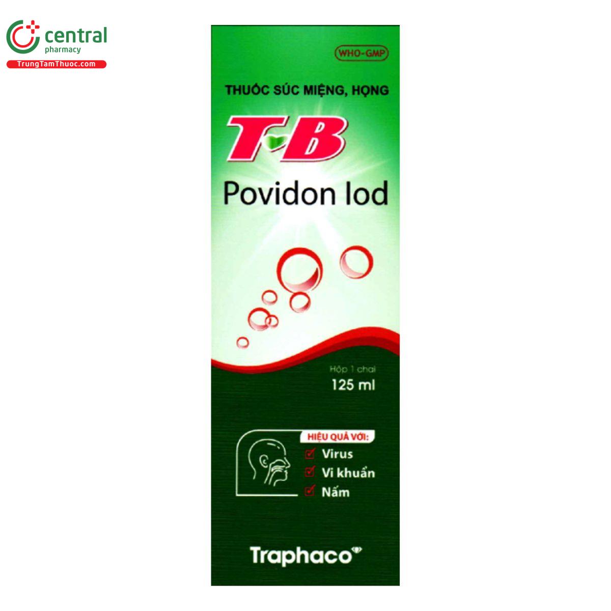 t b povidon iod G2582