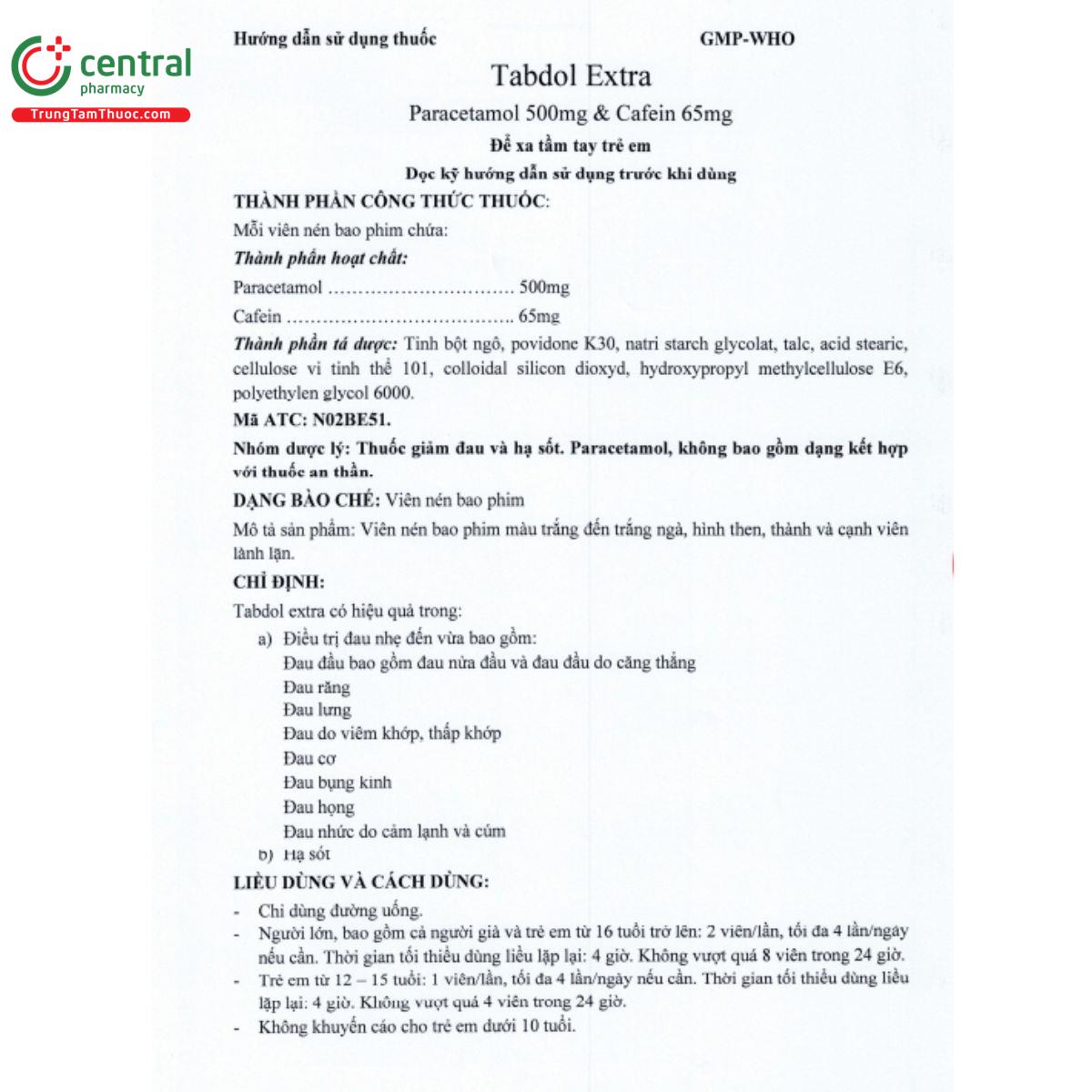 tabdol extra 3 R6525