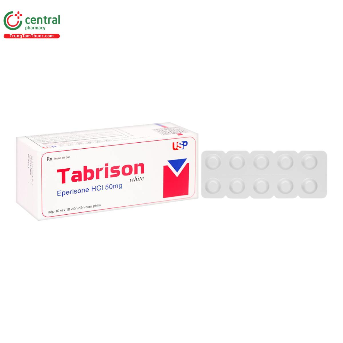 tabrison white 50mg 1 F2727