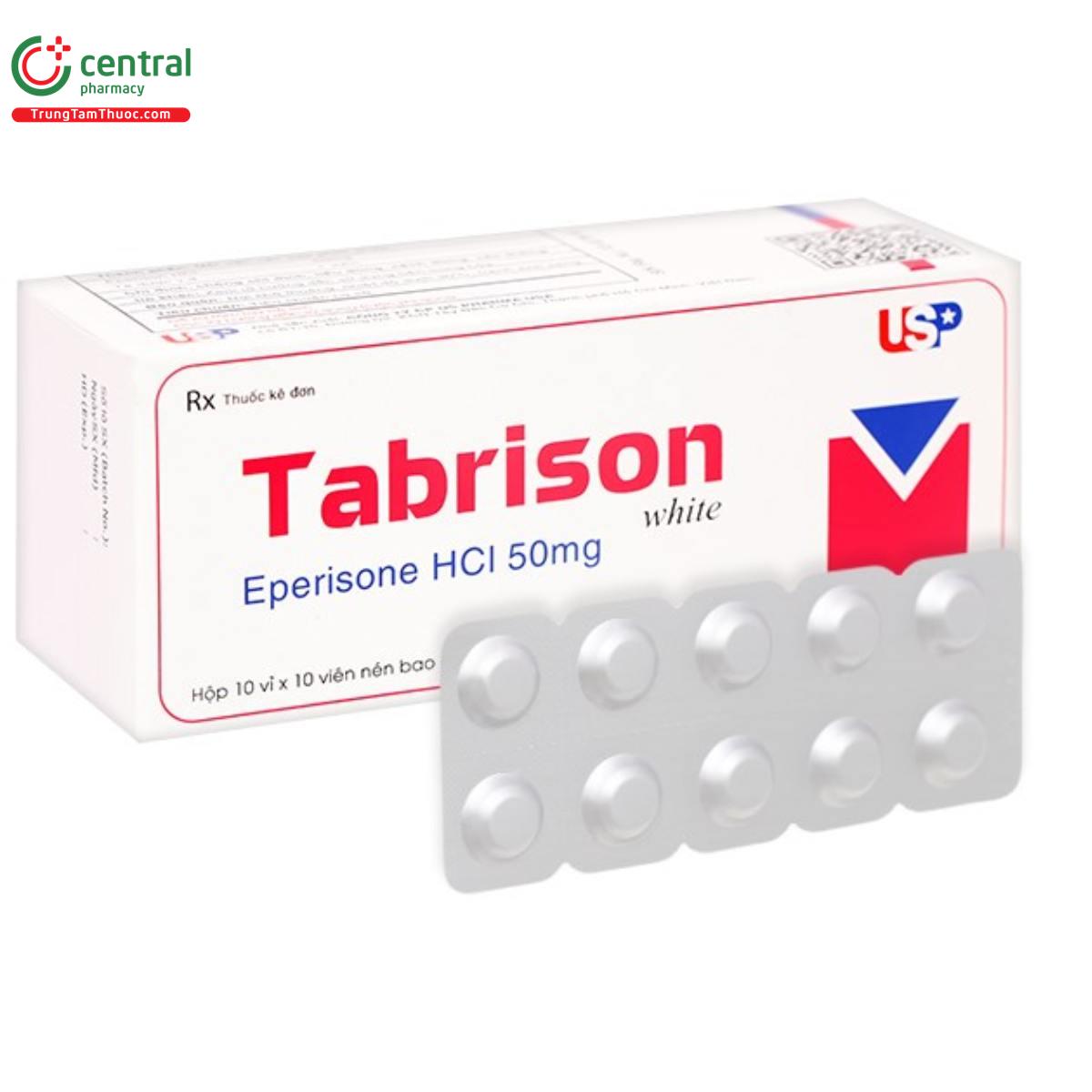 tabrison white 50mg 2 O5135