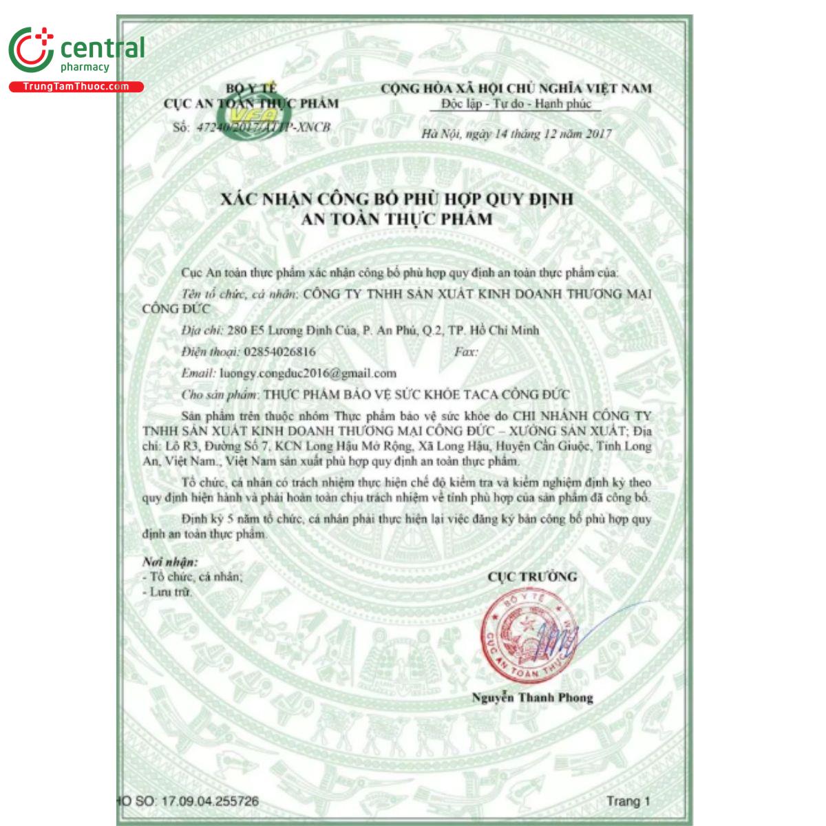 taca cong duc 3 B0775 taca cong duc 3 B0775