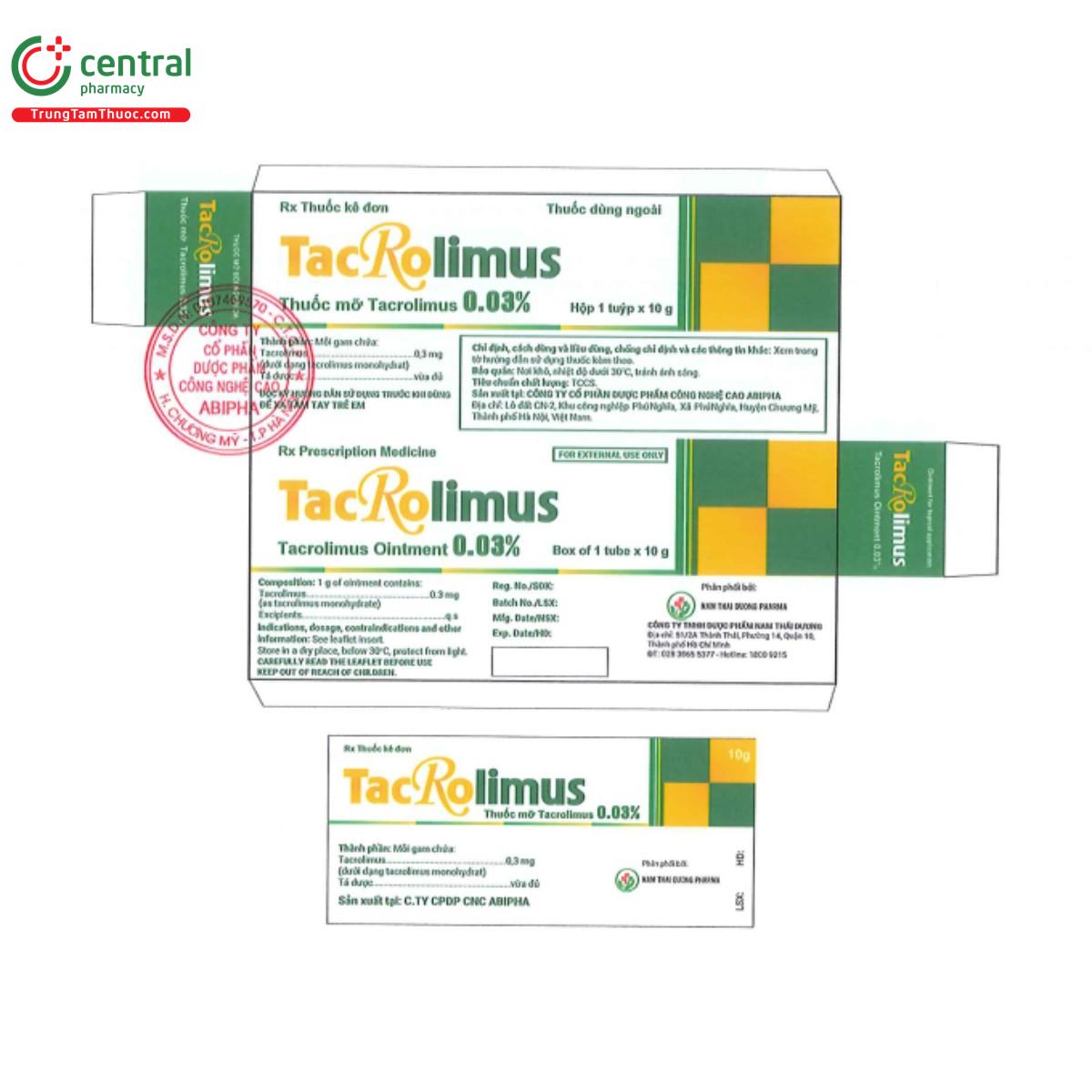 tacrolimus 003 abipha 3 U8665 tacrolimus 003 abipha 3 U8665