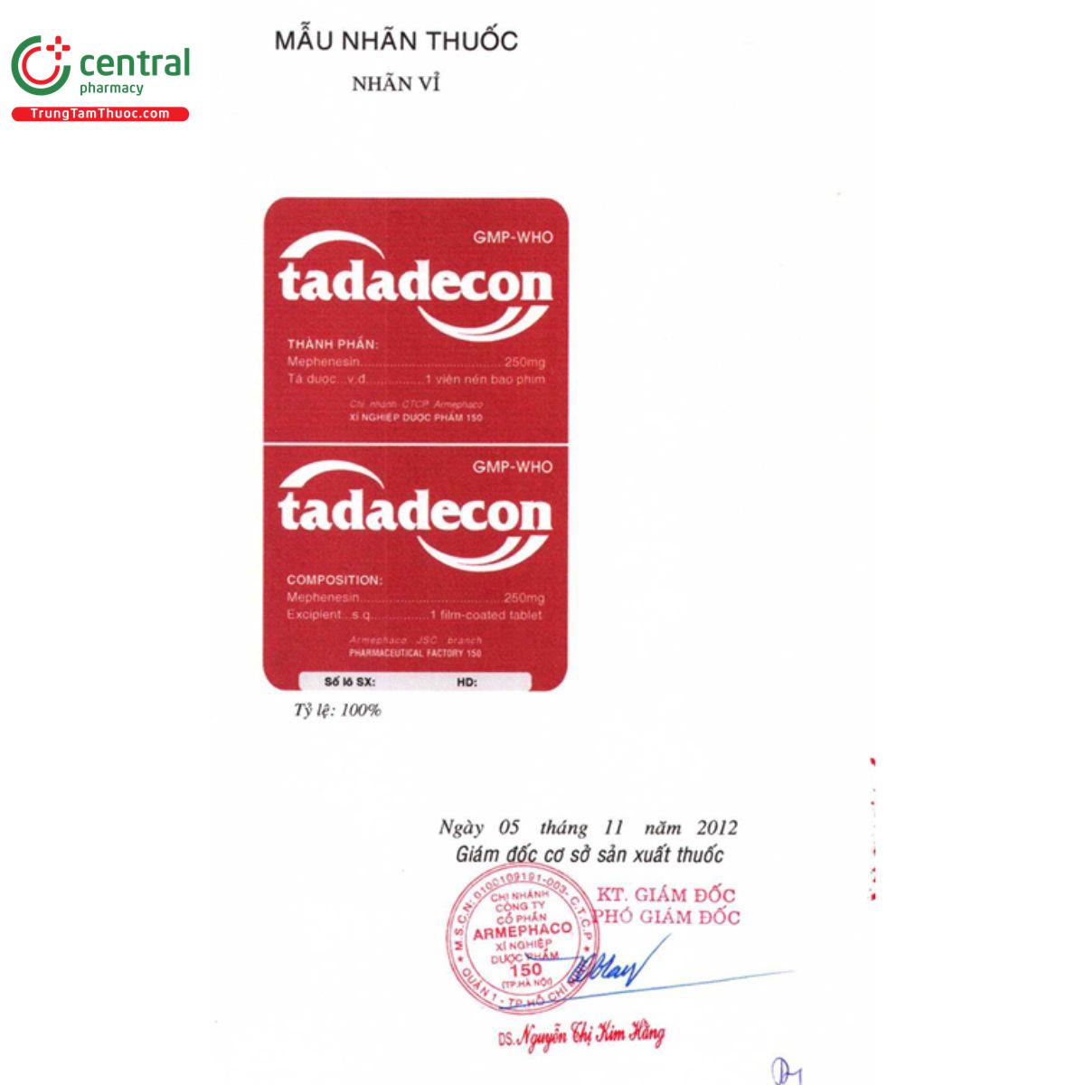 tadadecon 3 T7756 tadadecon 3 T7756